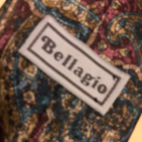 Polyester Tie. Made by Bellagio. - Picture 3 of 5